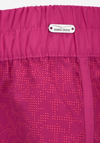 VENICE BEACH Kratke kopalne hlače | roza barva