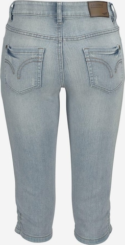 ARIZONA Skinny Caprijeans in Blau