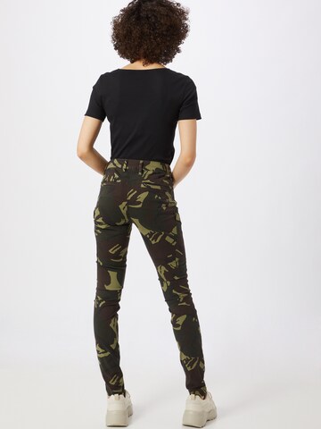 Coupe slim Pantalon 'Blossite' G-Star RAW en vert