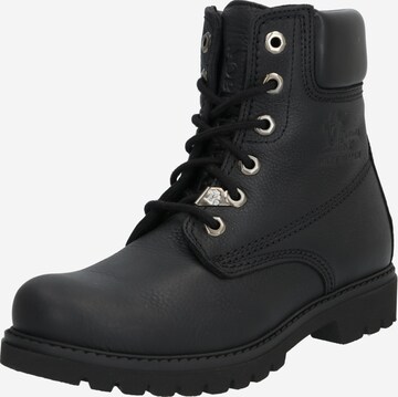 Bottines à lacets PANAMA JACK en noir : devant