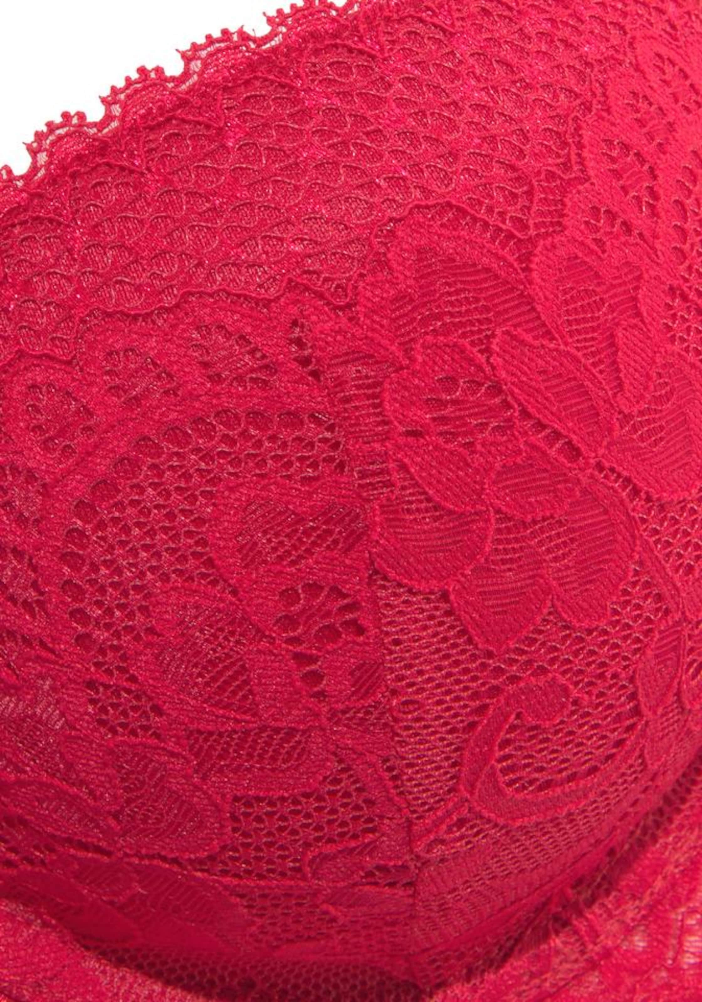 Lascana Push Up Bh In Rot About You