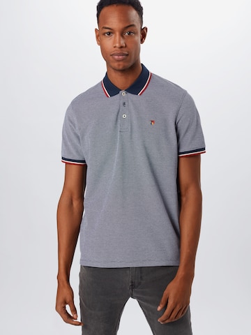 JACK & JONES Regular fit Majica 'Bluwin' | modra barva: sprednja stran