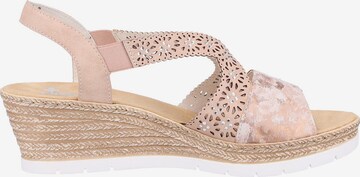 Rieker Sandale in Pink