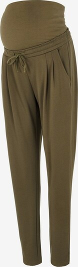 Pantaloni con pieghe 'Lif' MAMALICIOUS di colore cachi, Visualizzazione prodotti