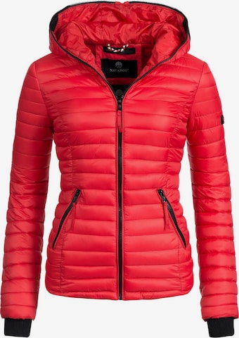 NAVAHOO Between-season jacket 'Kimuk' in Red: front