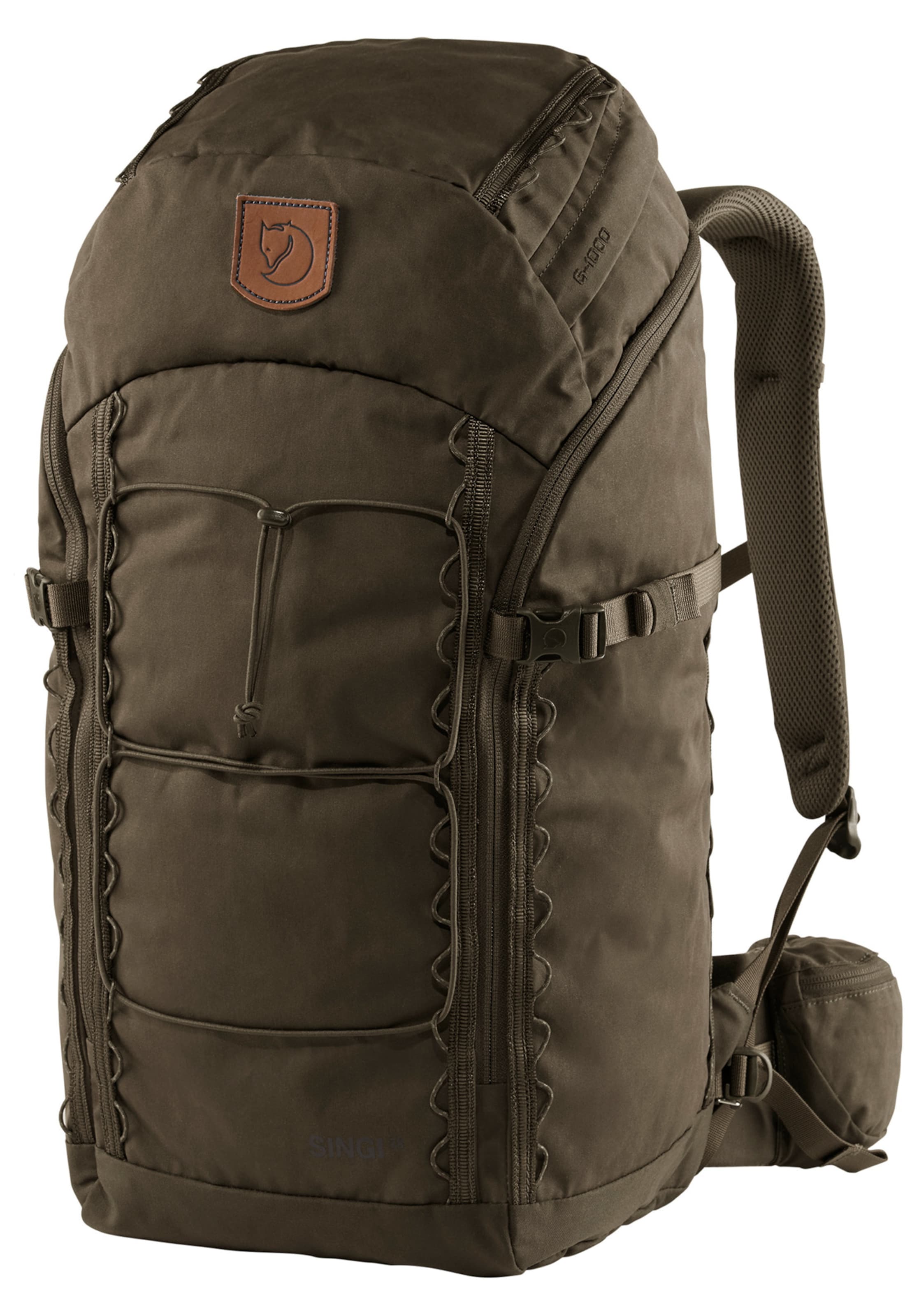 Fjällräven Sports backpack 'Singi' in Brown: front