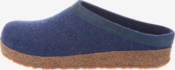 HAFLINGER Slippers 'Torben' in Blue