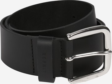 Ceinture 'Osn' ESPRIT en noir : devant