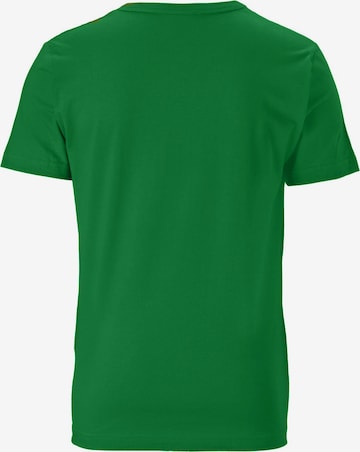 Tricou 'Looney Tunes Arriba! Andale!' de la LOGOSHIRT pe verde