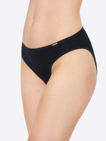 Slip Skiny en noir : devant