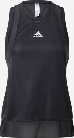 ADIDAS SPORTSWEAR Sporttop in Zwart: voorkant