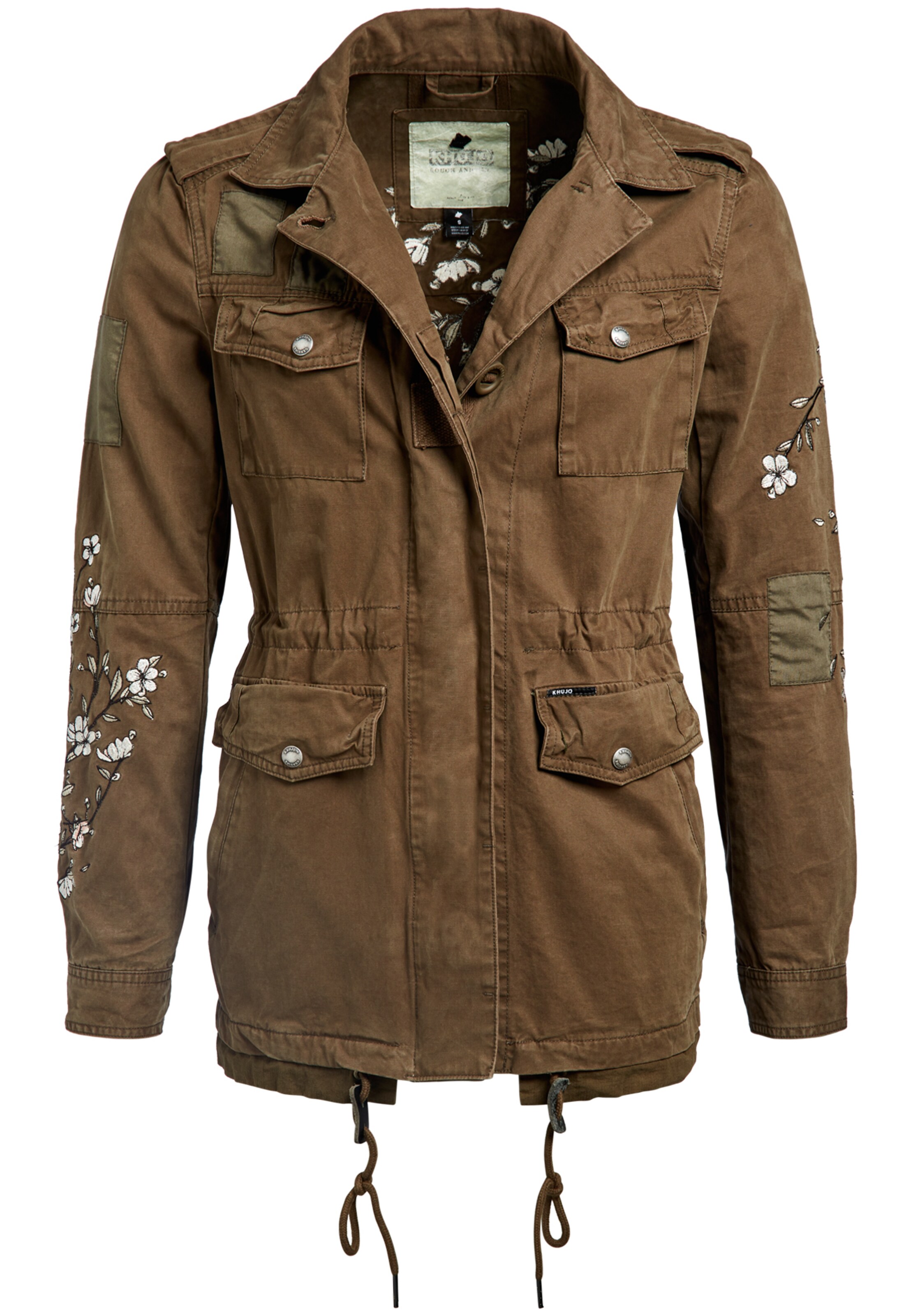 khujo - Tussenjas 'KACIA EMBROIDERY' in de kleur Brokaat