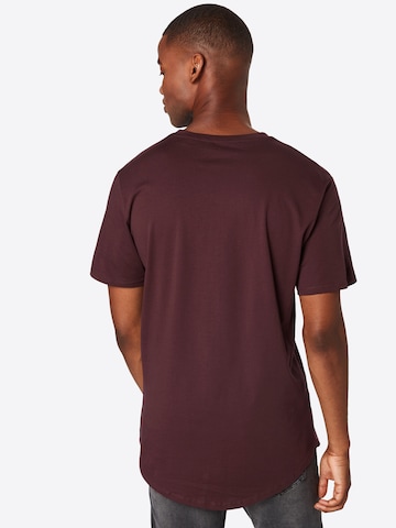 Coupe regular T-Shirt 'Matt' Only & Sons en rouge