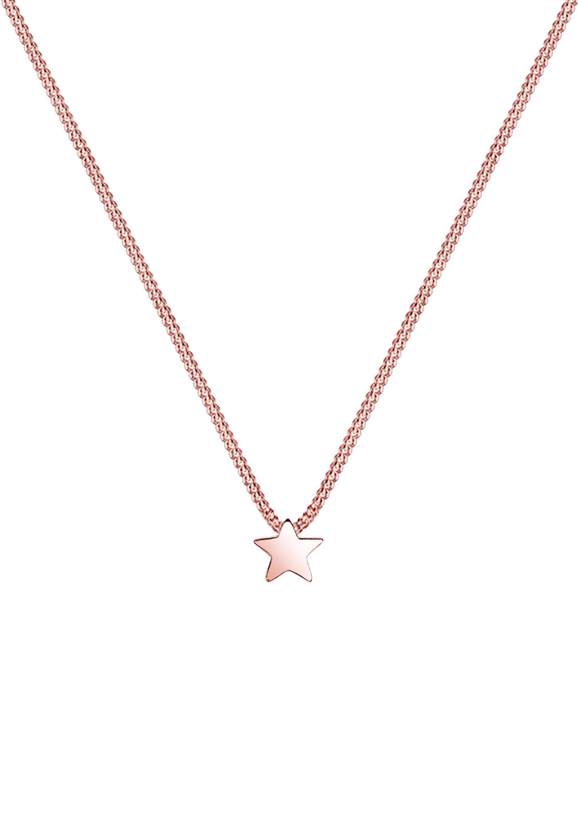 ELLI Ketting 'Sterne' in Goud