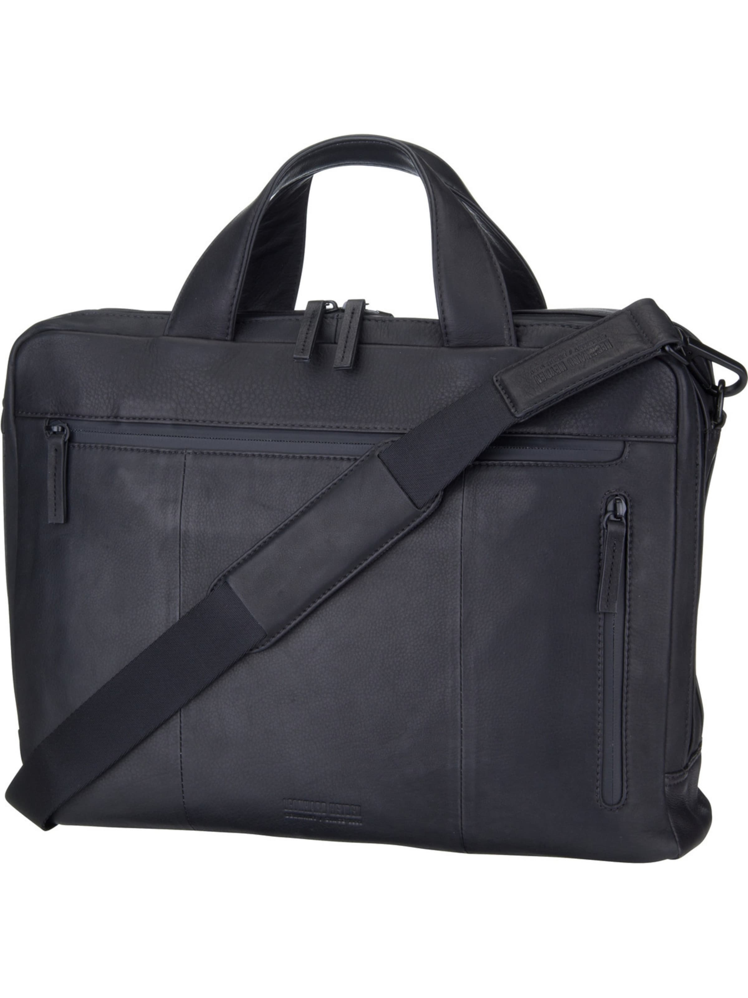 Borsa portadocumenti 'Den Haag' di LEONHARD HEYDEN in nero
