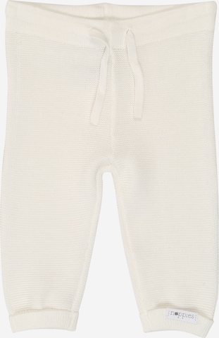 Pantalon 'Grover' Noppies en blanc : devant