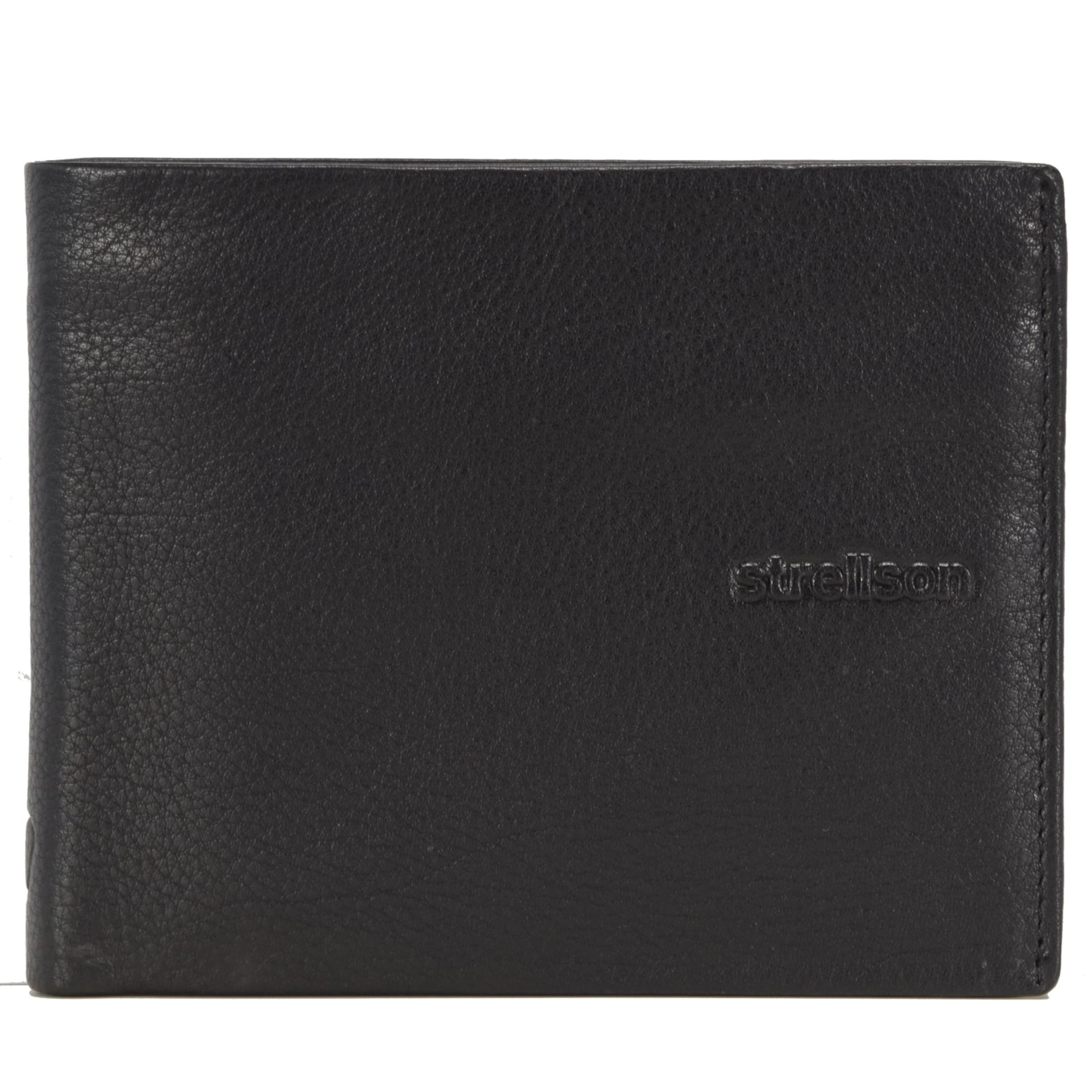 STRELLSON Peňaženka 'Carter Ferris' - Čierna: predná strana