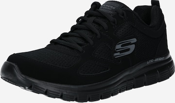 Baskets basses 'Burns Agoura' SKECHERS en noir : devant