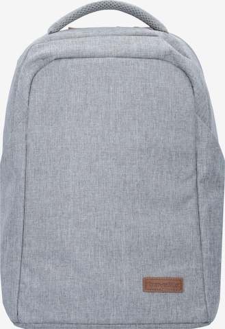 TRAVELITE Backpack 'Basics Safety' in Grey: front