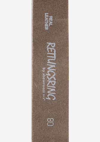 RETTUNGSRING by showroom 019° Belt in Silver