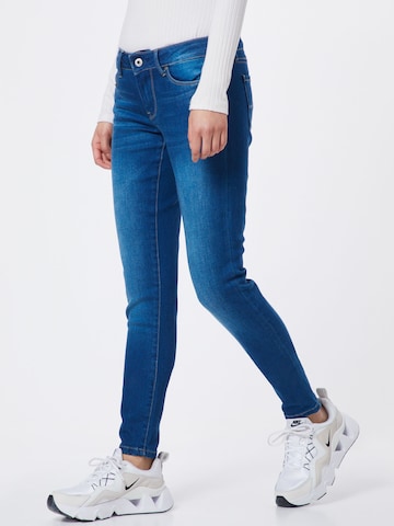 Pepe Jeans - Skinny Calças de ganga 'Soho' em azul: frente