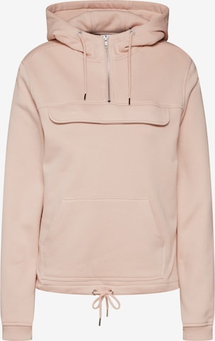 Urban Classics Sweatshirt in Pink: front