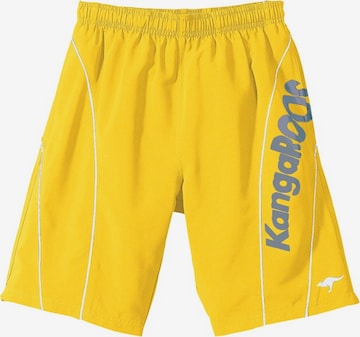 KangaROOS Board Shorts in Yellow: front