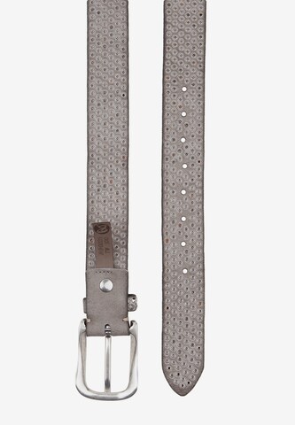 Cintura di b.belt Handmade in Germany in grigio