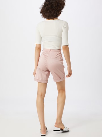 VILA Regular Trousers in Pink