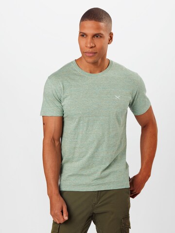 Iriedaily - Camiseta 'Chamisso' en verde: frente