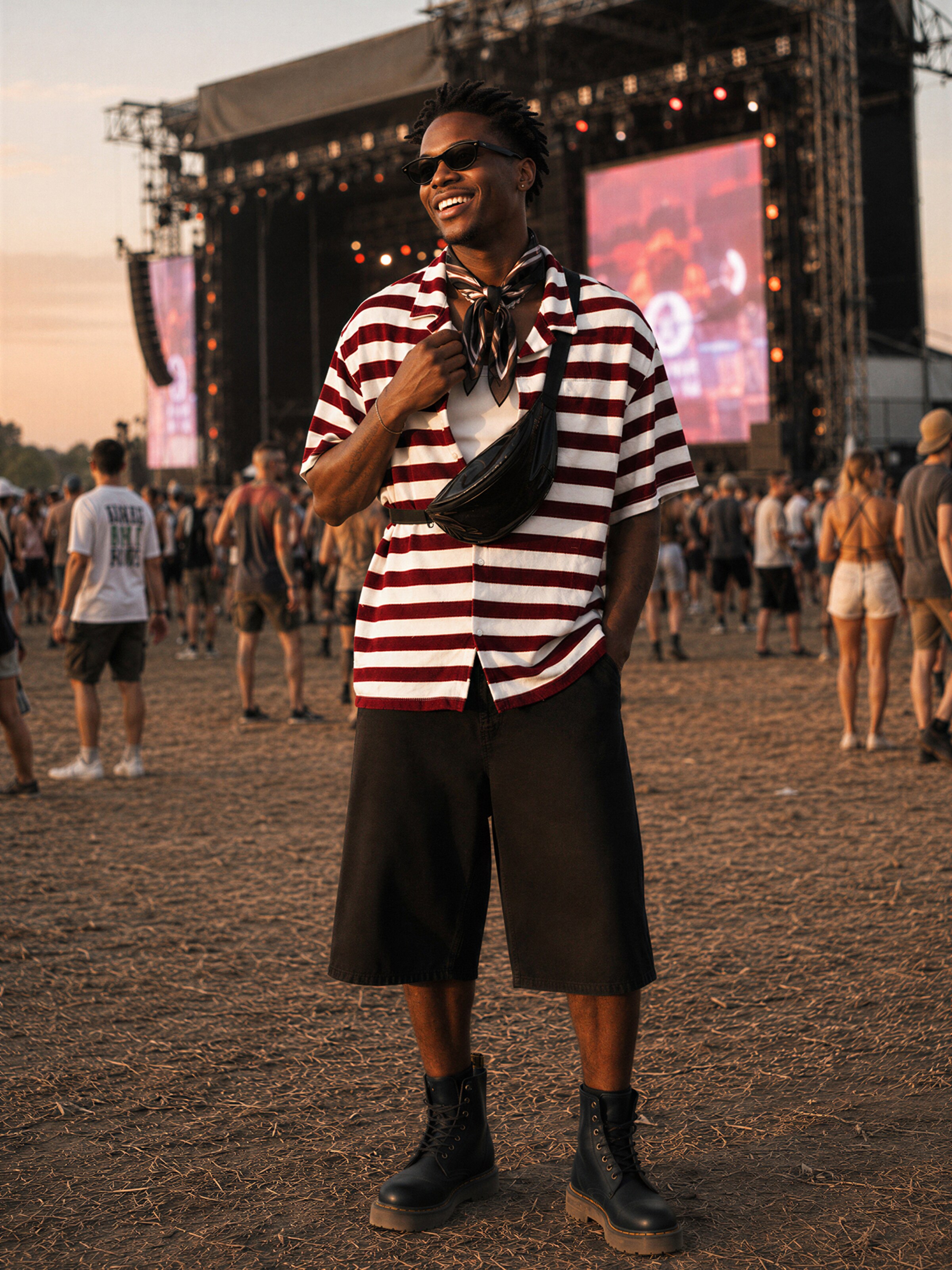 The AY Style Edit - Striped Shirt Look