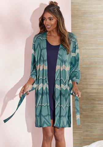 LASCANA Dressing Gown in Green