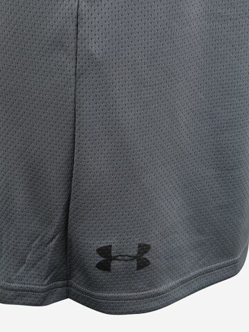 UNDER ARMOUR Loose fit Workout Pants 'Tech' in Grey
