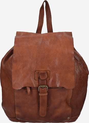 Harold's Backpack 'Submarine' in Brown: front