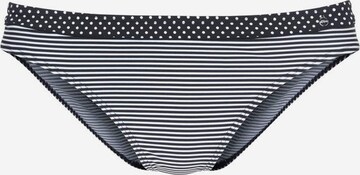 Slip costum de baie 'Avni' de la s.Oliver pe negru