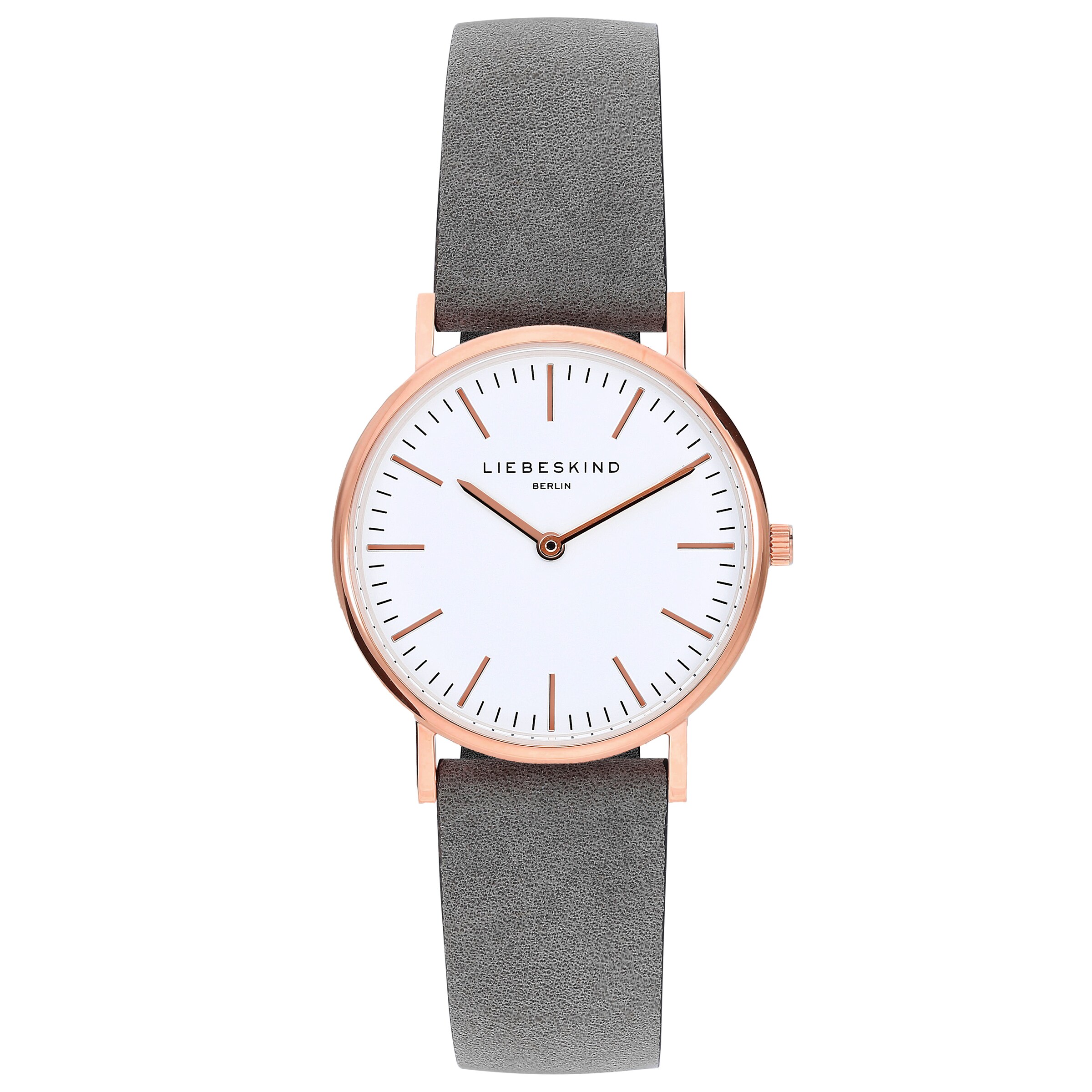 Liebeskind Berlin Analoog horloge in Grijs: voorkant