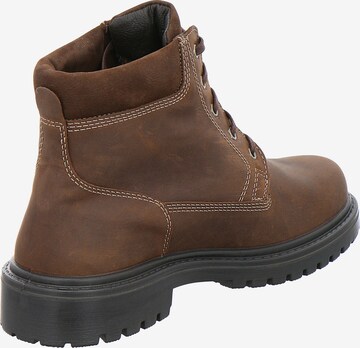 JOMOS Lace-Up Boots 'Alpina' in Brown