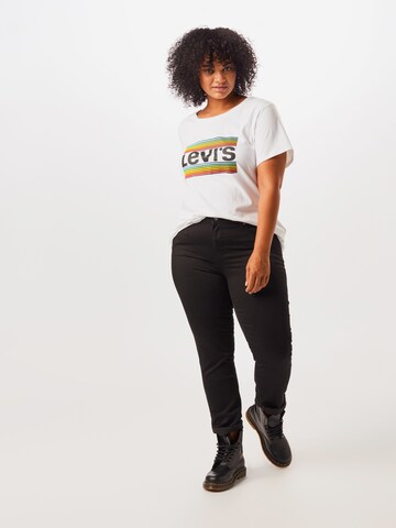 Levi's® Plus Majica 'Perfect' | bela barva