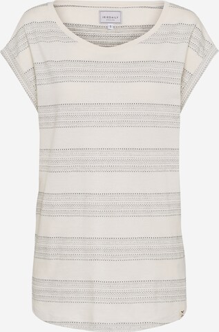 Iriedaily T-Shirt 'Neila' in Beige: predná strana