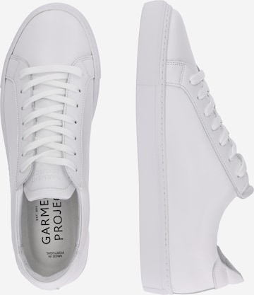 Baskets basses 'Type' Garment Project en blanc : sur le côté