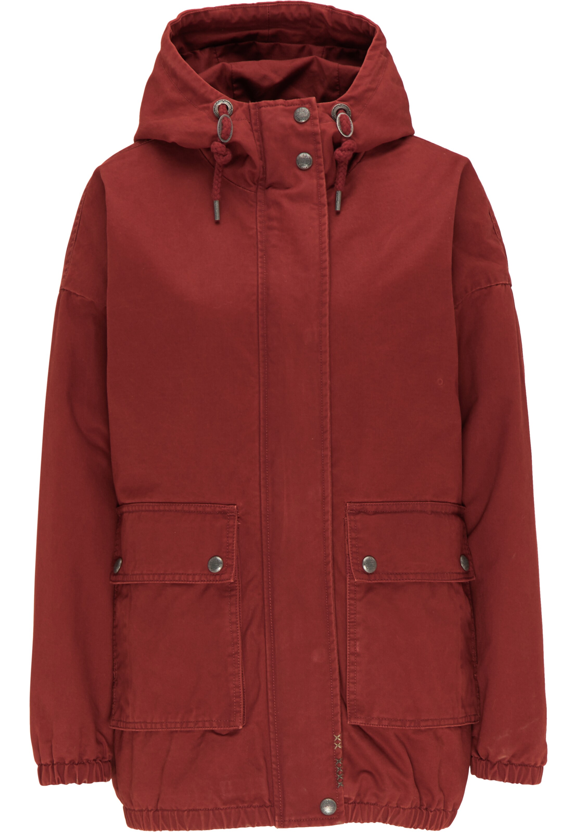 DreiMaster Vintage Parka in Rot: Vorderseite
