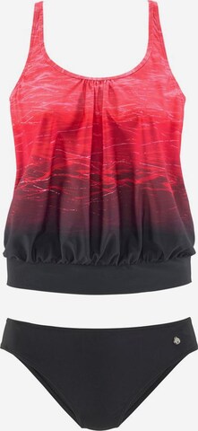 LASCANA Bustier Tankini in Rot: predná strana