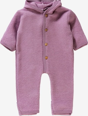 ENGEL Dungarees in Purple: front