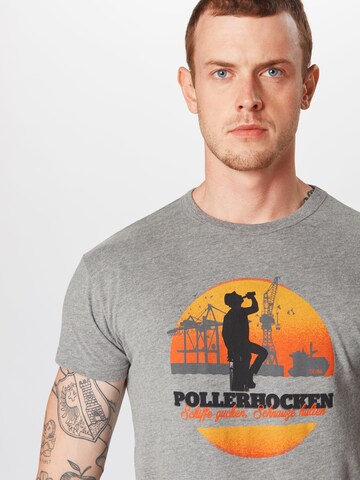 Derbe Футболка 'Pollerhocken' в Серый