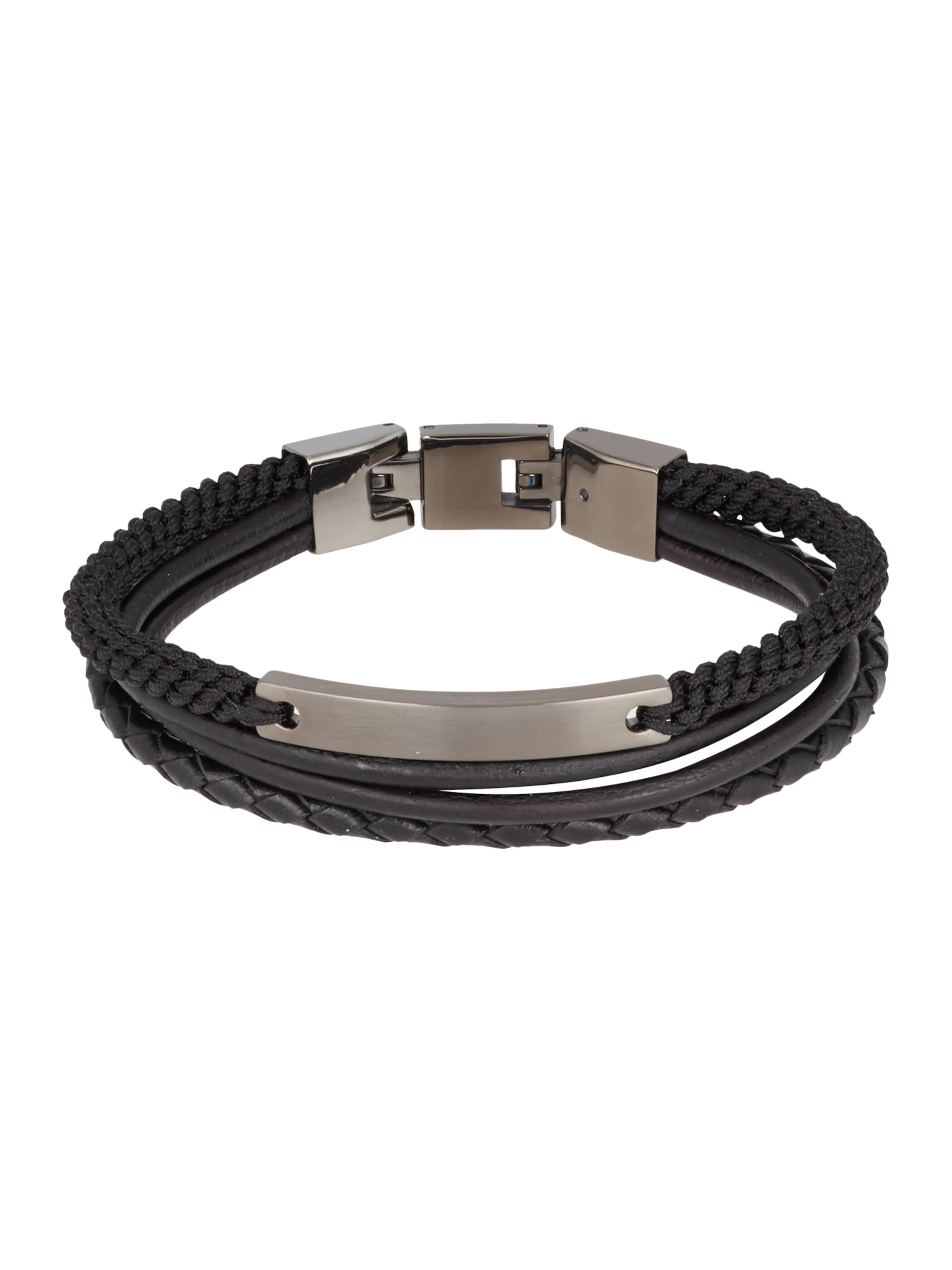 FOSSIL Bransoletka w kolorze czarny: przód