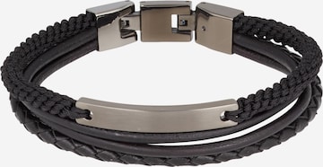 FOSSIL Armband i svart: framsida