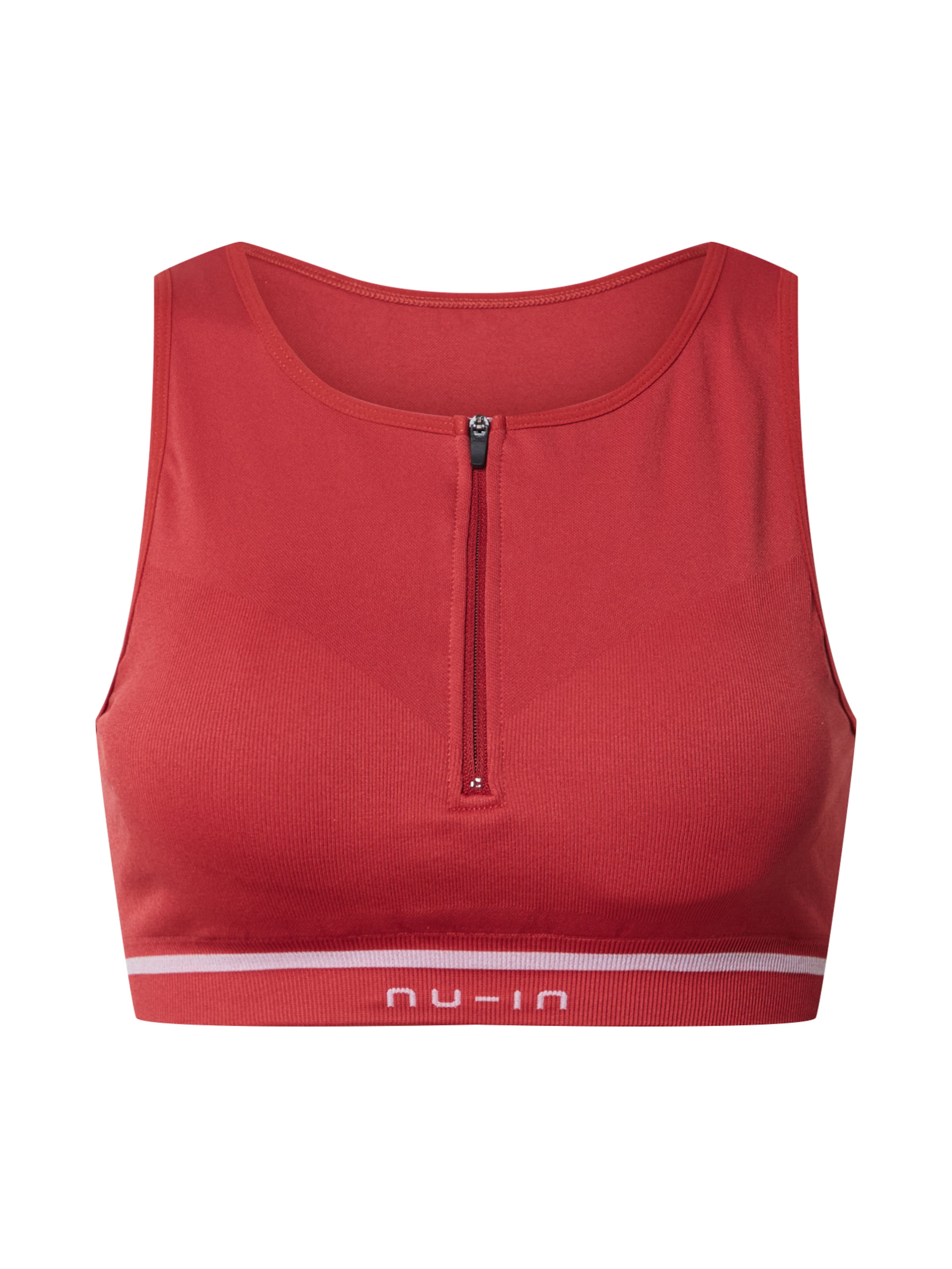 NU-IN Regular Sports Bra in Red: front
