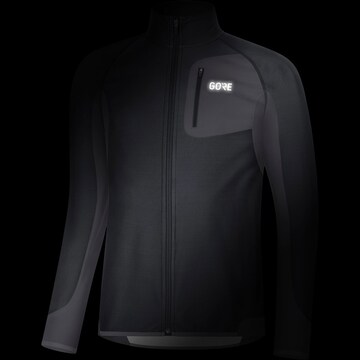 GORE WEAR Laufjacke 'R3 Partial WINDSTOPPER® GORE-TEX®' in Schwarz