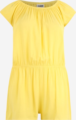 Urban Classics Jumpsuit in Yellow: front