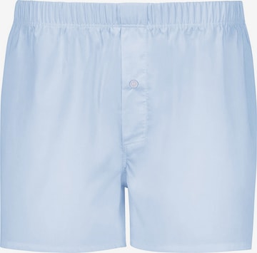 Hanro Boxer shorts 'Fancy Woven' in Blue: front
